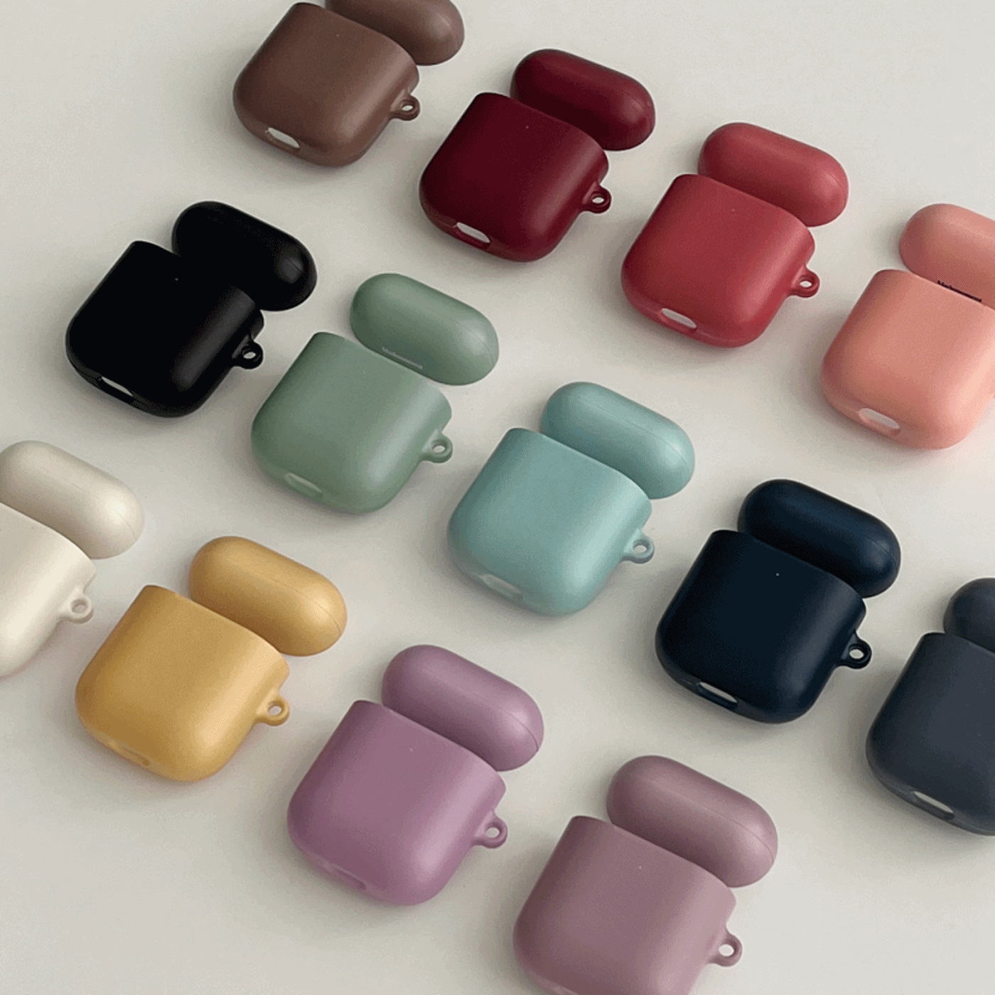 f/w modern color design [hard airpods case series]