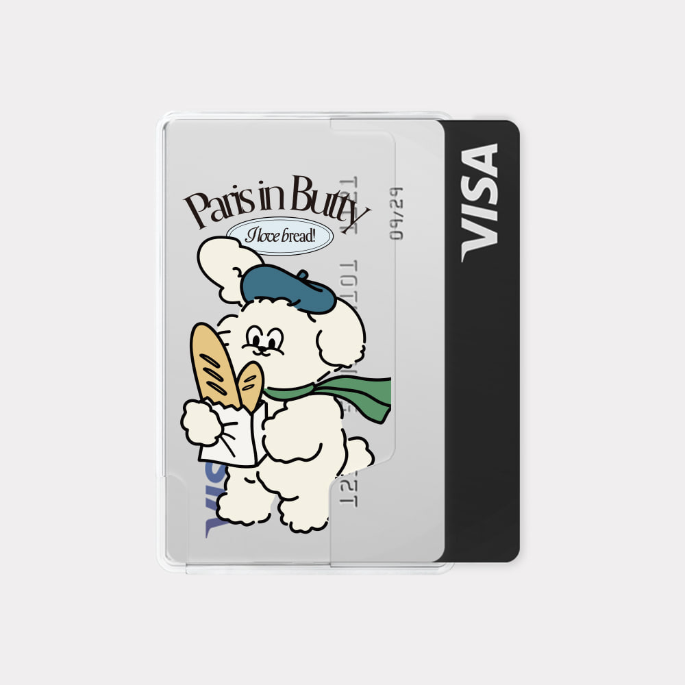 parisian butty design [Magsafe card holder]