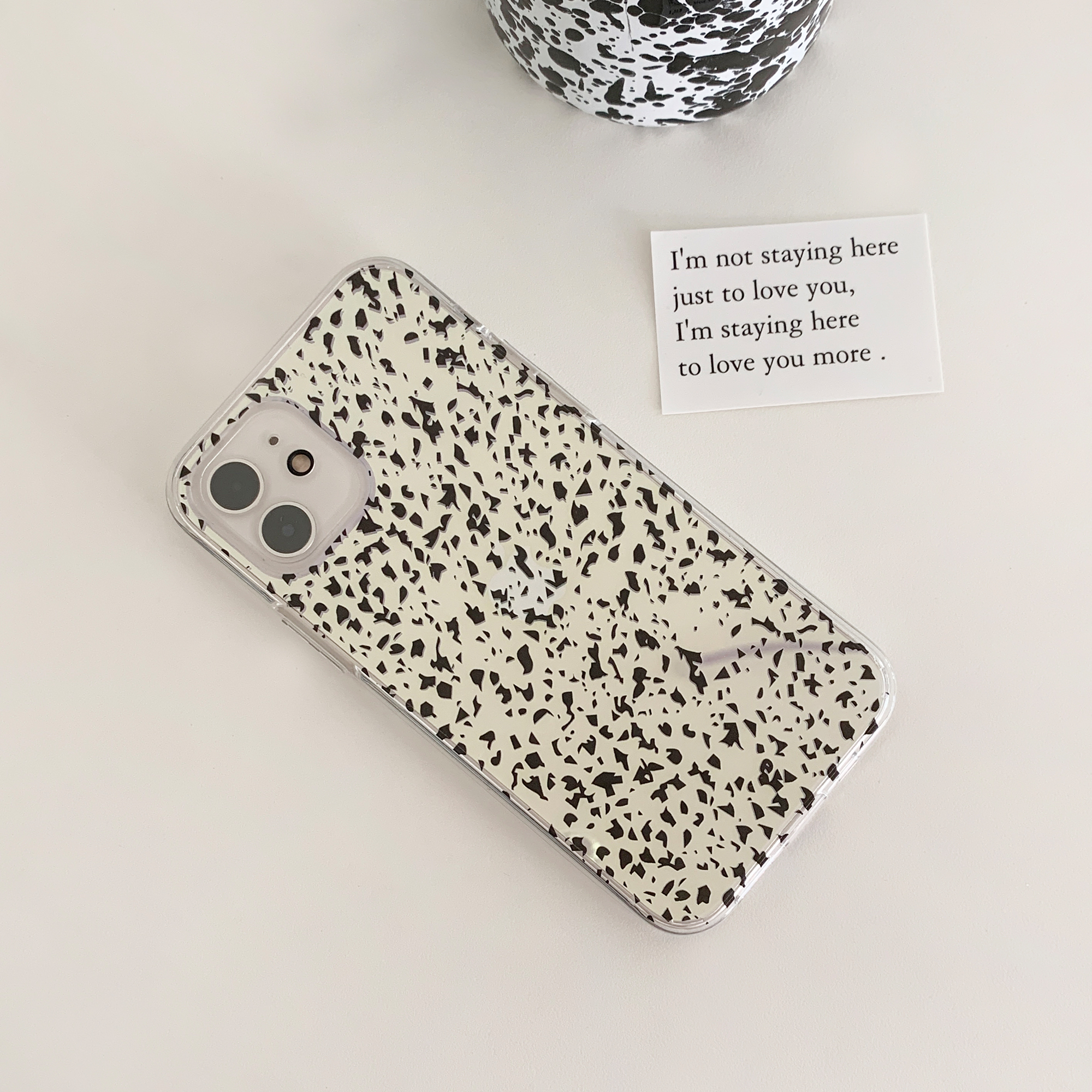 sand pattern design [glossy mirror phone case]