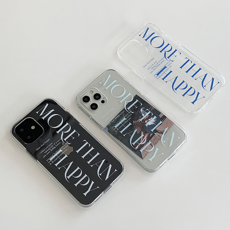 more than summer design [clear phone case]