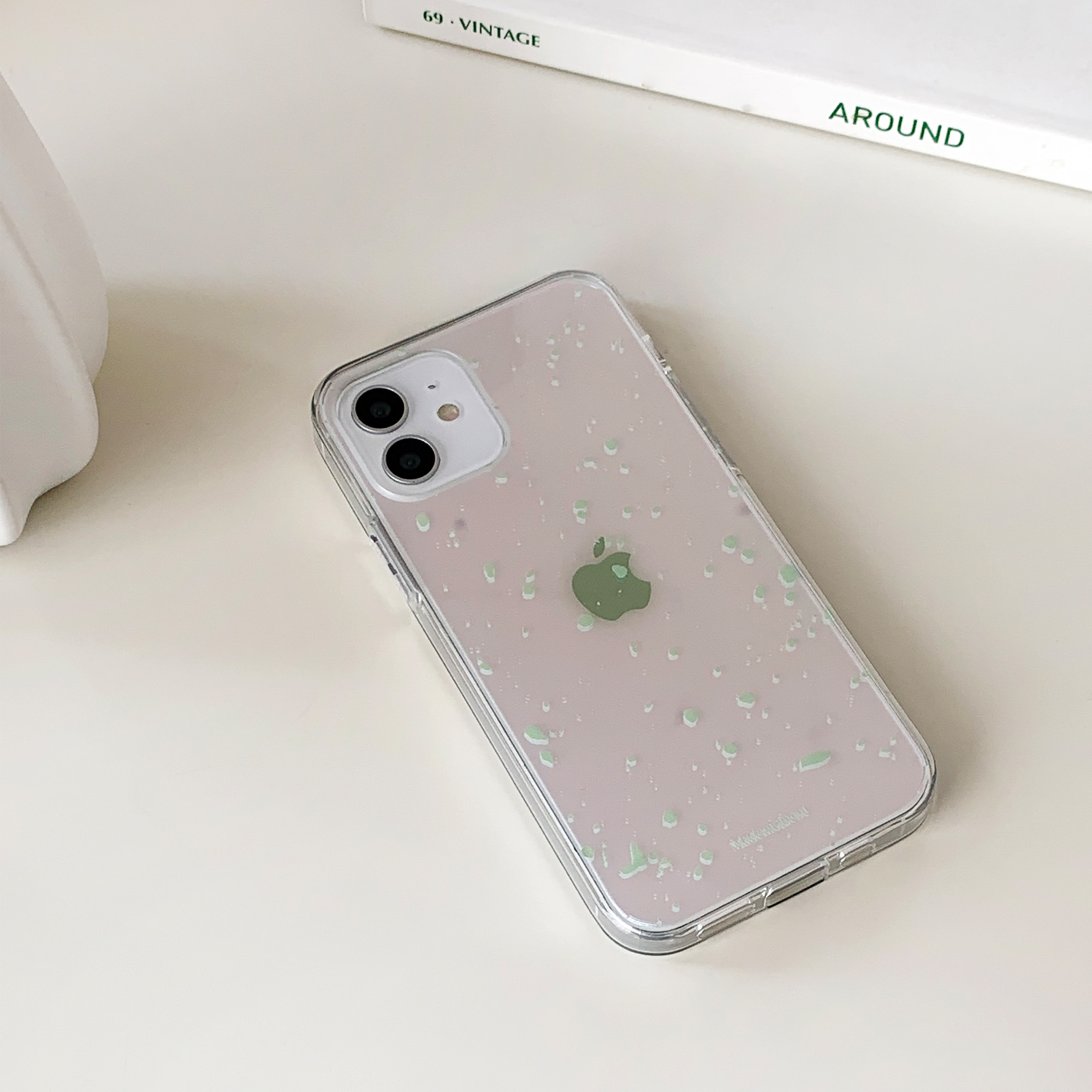 painting sand pattern design [glossy mirror phone case]