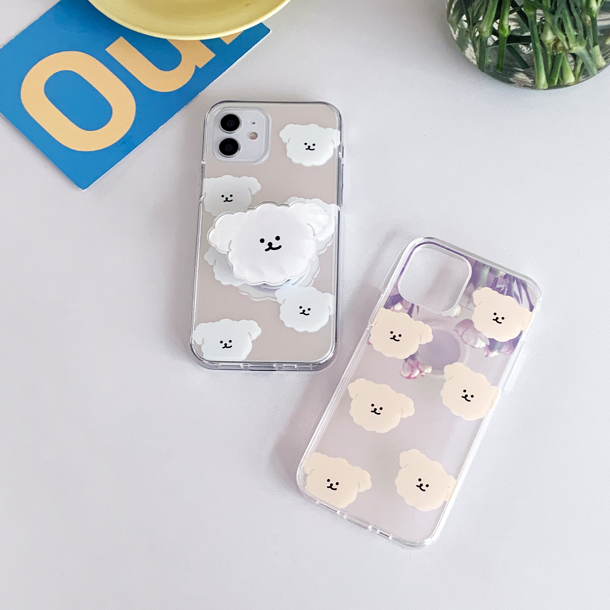 face molly pattern design [glossy mirror phone case]