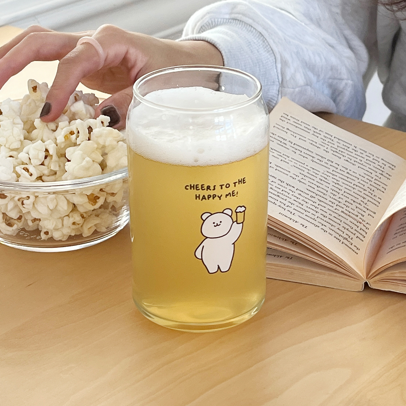 cheers momo bear beer cup