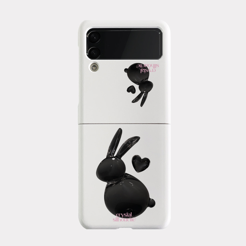 heart rabbit design [zflip hard phone case]
