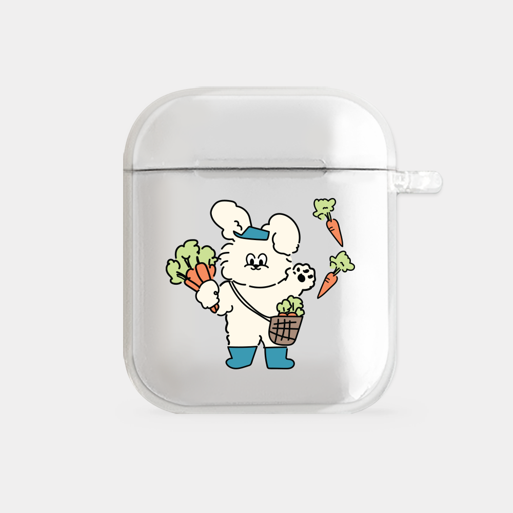 butty market design [clear airpods case series]