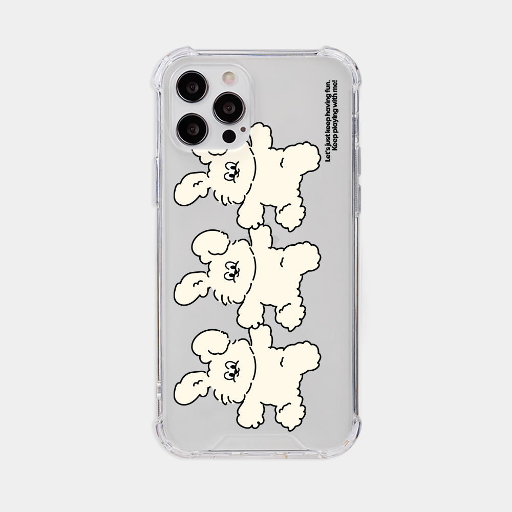 butty play design [tank clear hard phone case]