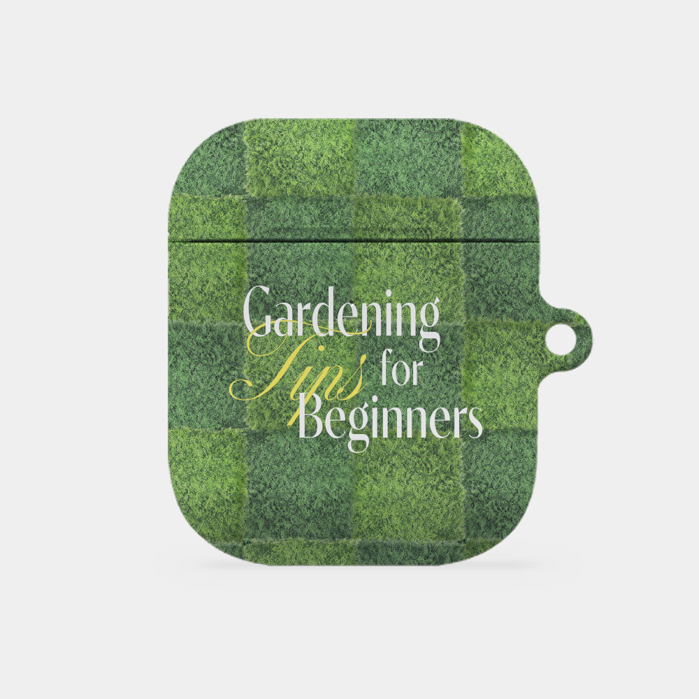 gardening tips design [hard airpods case series]