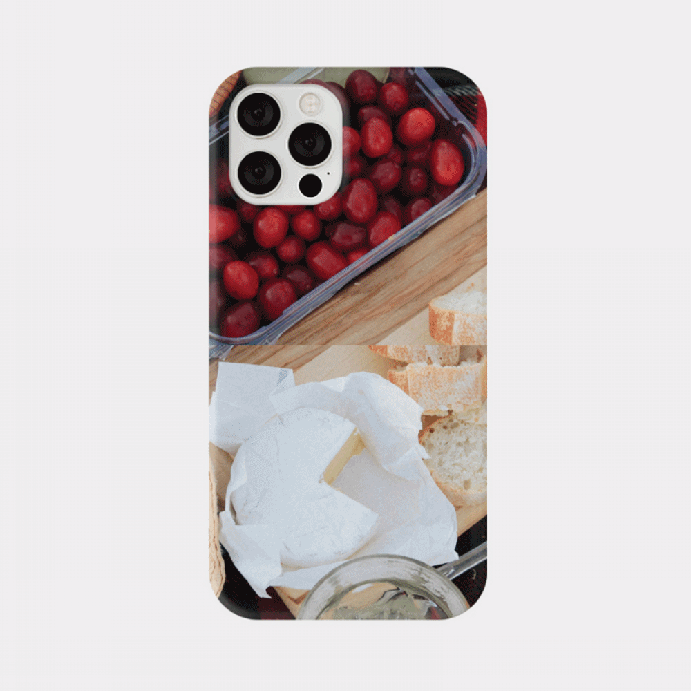 holiday baking design [hard phone case]