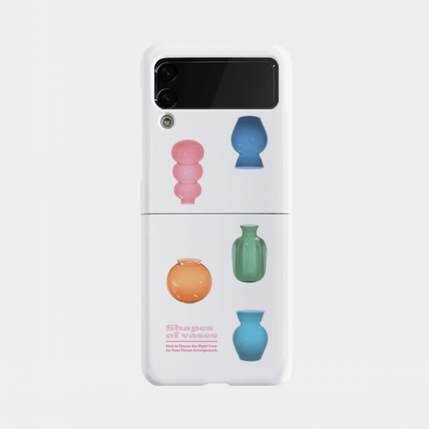 shapes of vases design [zflip hard phone case]