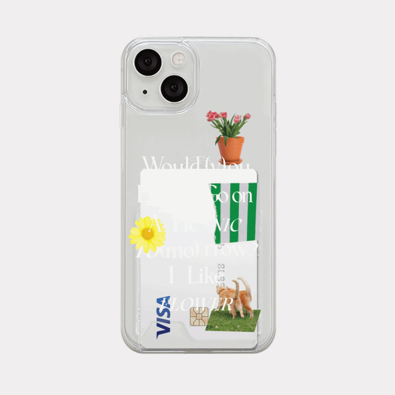 would you like design [clear hard storage phone case]