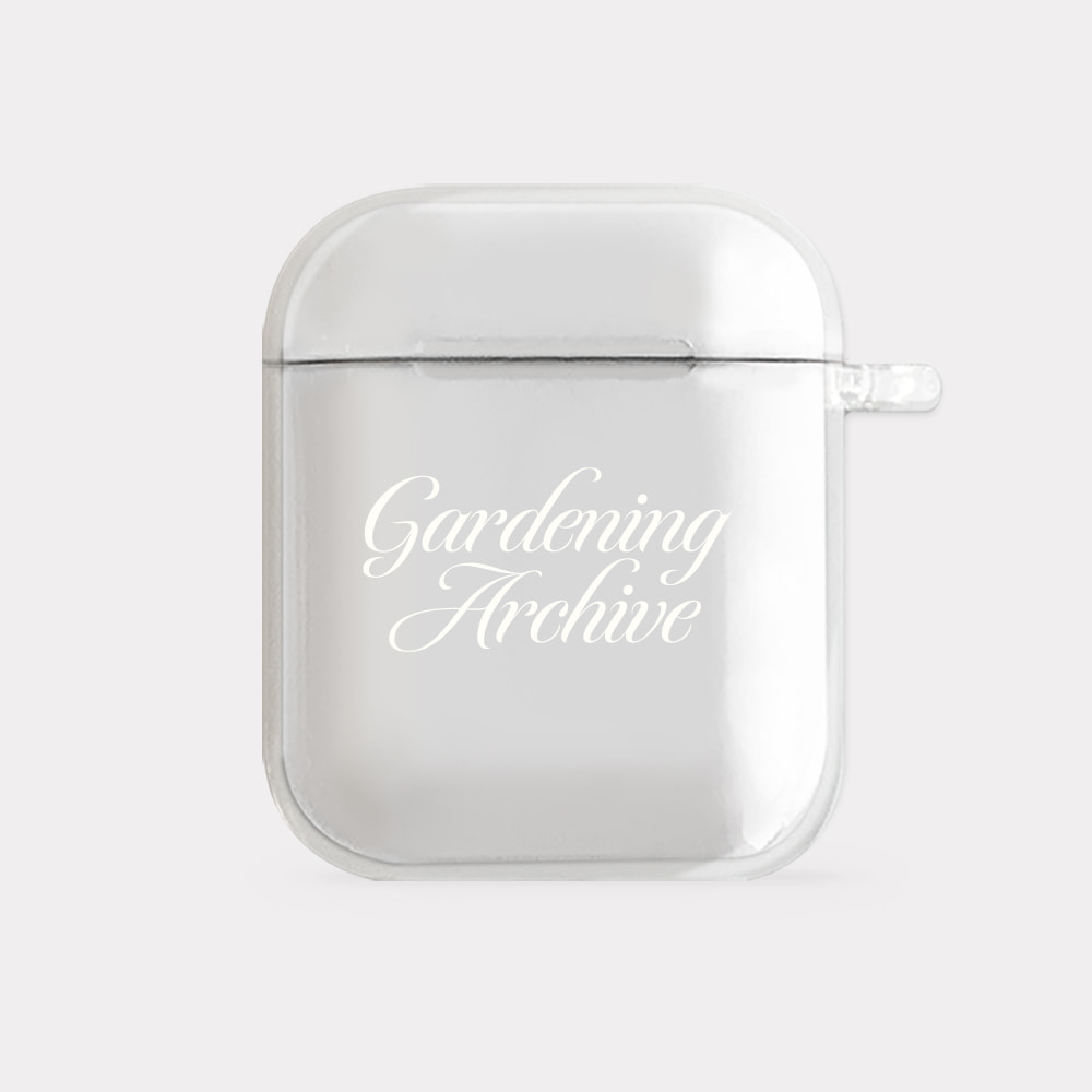 gardening archive design [clear airpods case series]