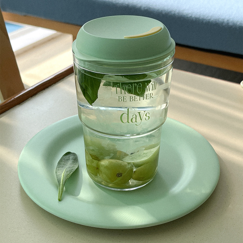 days color transparent reusable cup [insulation]