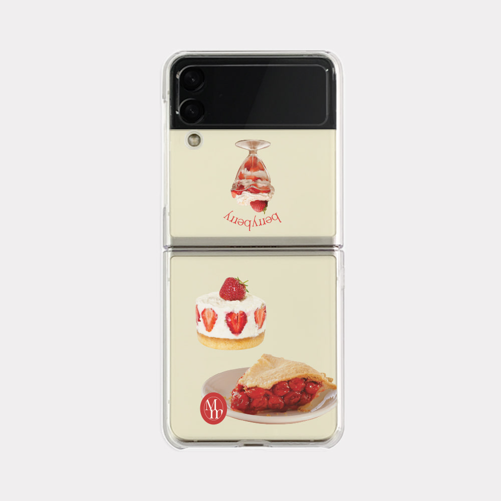 taste sweet design [zflip clear hard phone case]