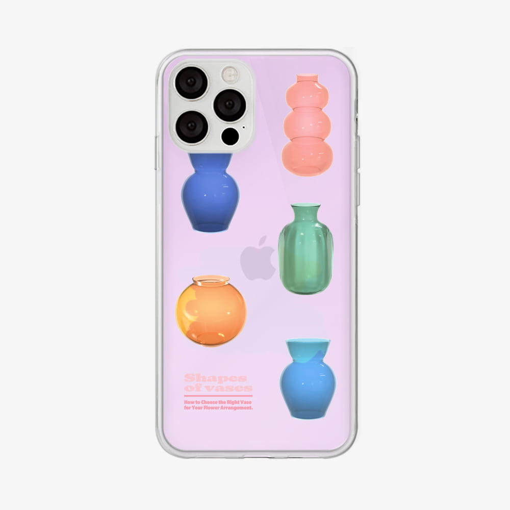 shapes of vases design [glossy mirror phone case]