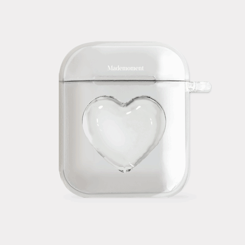 pure love design [clear airpods case series]