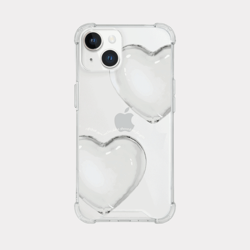 pure love design [tank clear hard phone case]