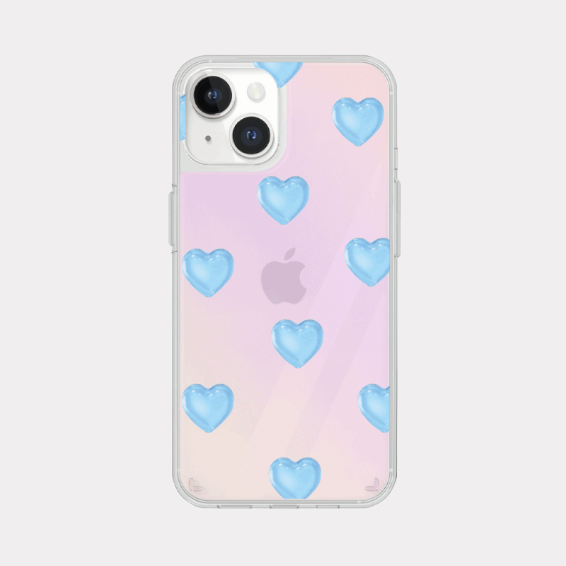 pure love pattern design [glossy mirror phone case]