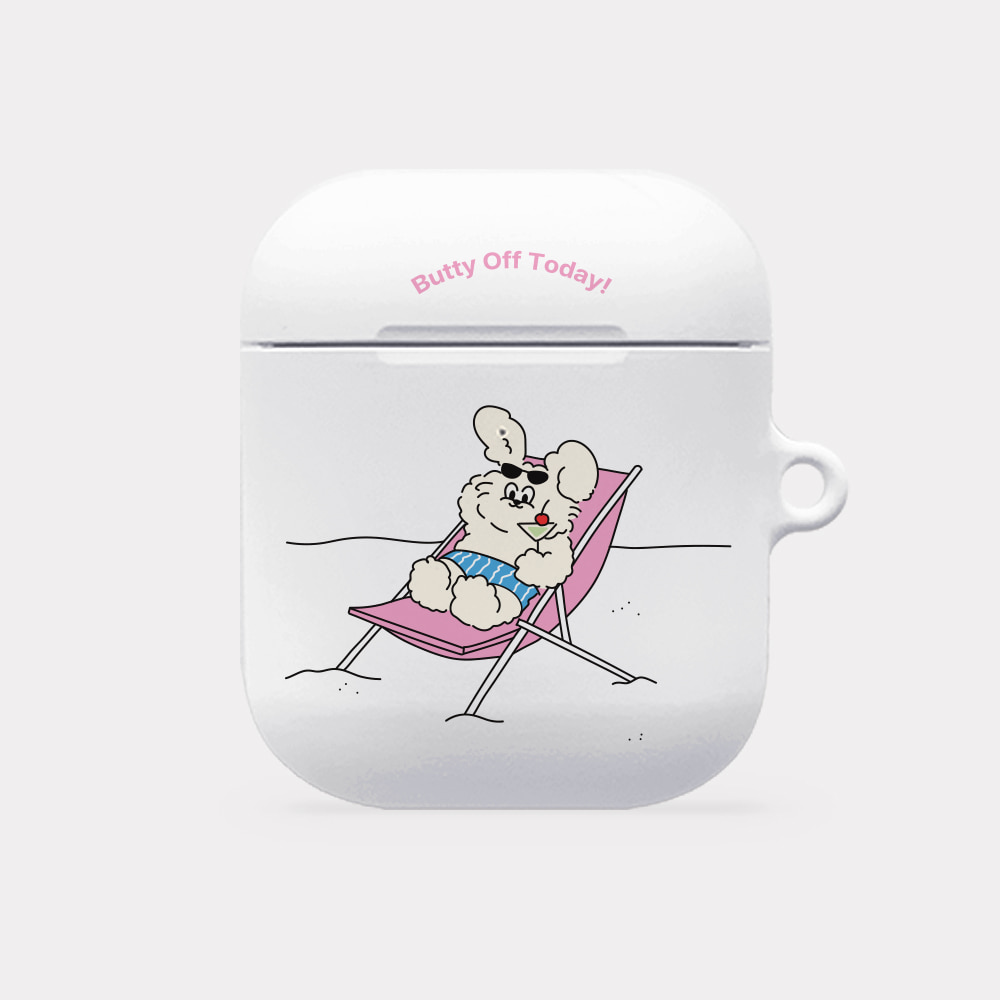 off today butty design [hard airpods case series]