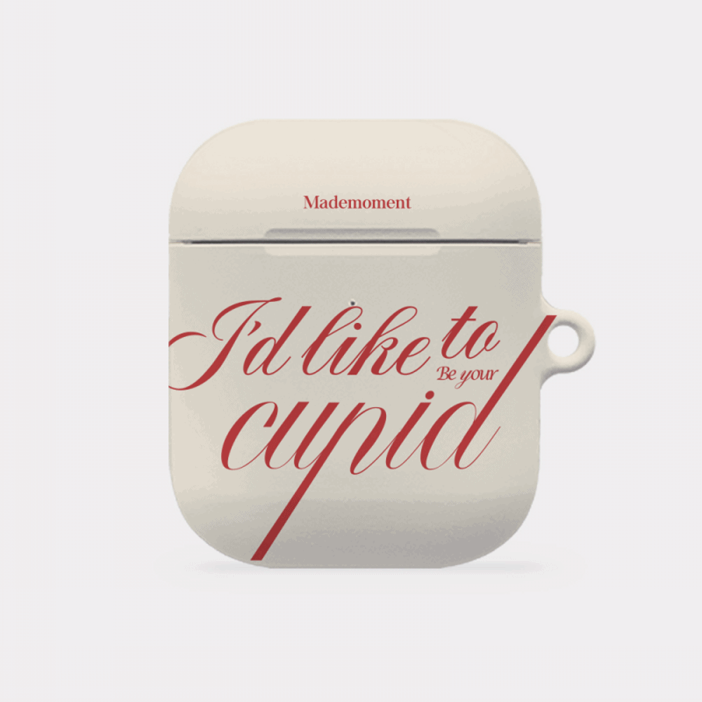 your cupid lettering design [hard airpods case series]