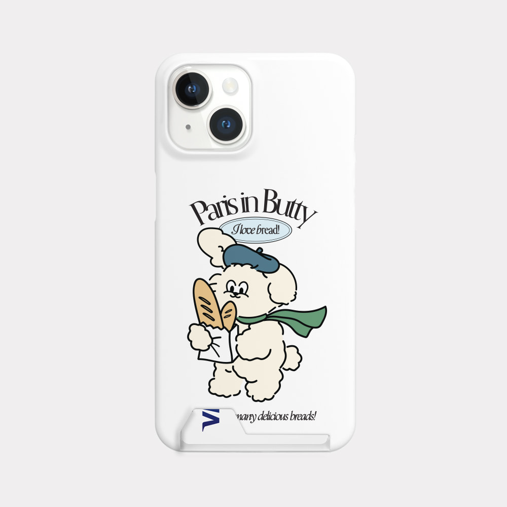 parisian butty design [card storage phone case]