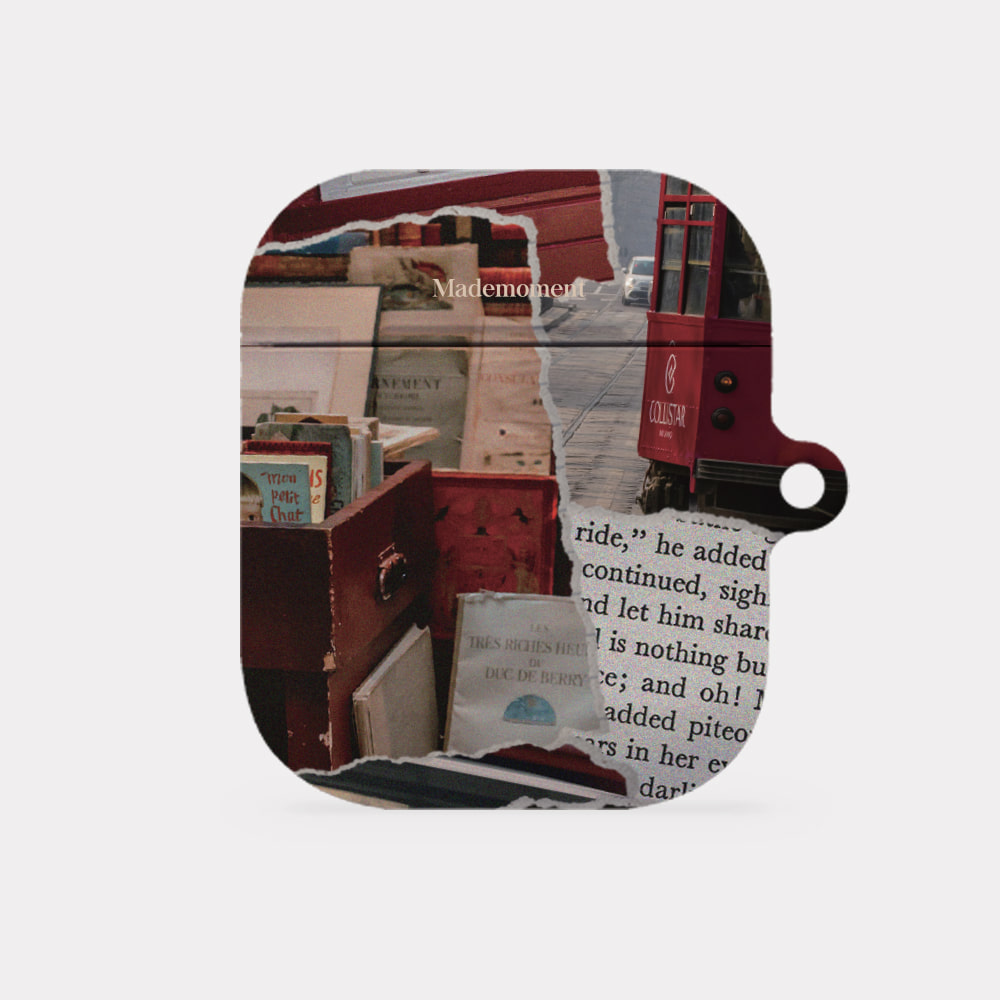 collage vintage store design [hard airpods case series]