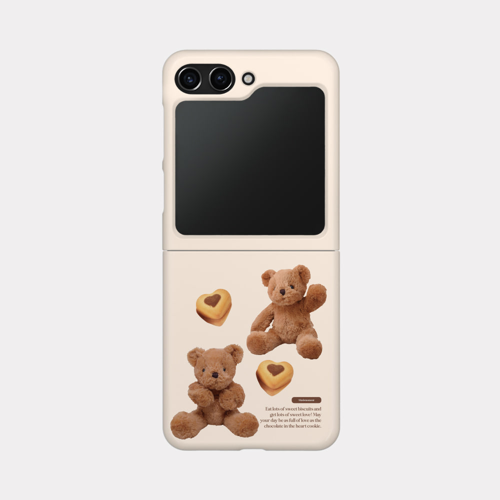 pattern sweet some teddy design [zflip hard phone case]