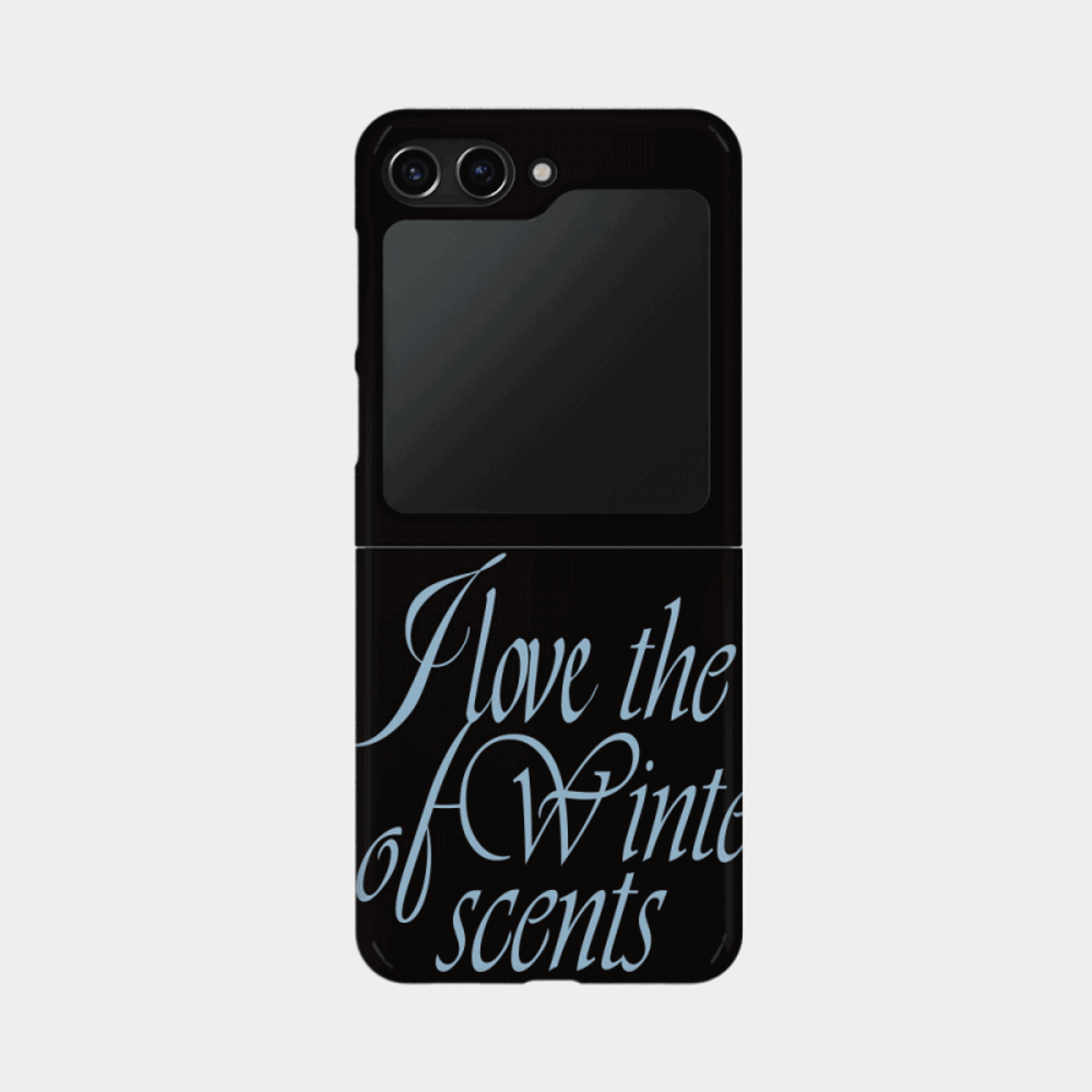 love the scents lettering design [zflip hard phone case]