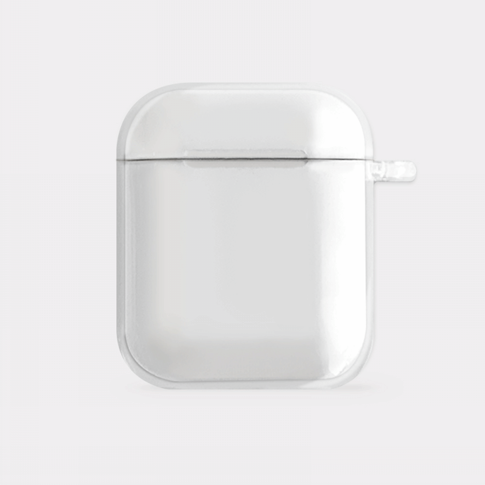 Basic [clear airpods case series]