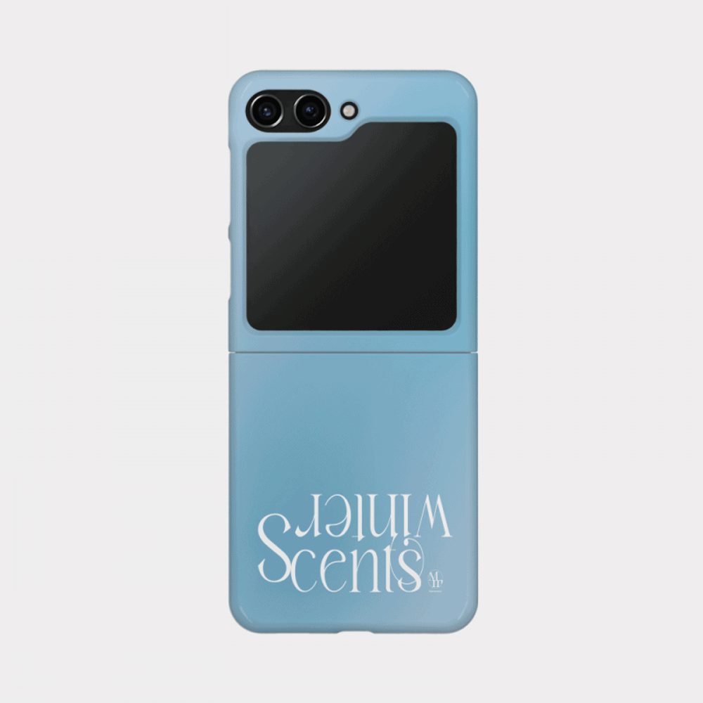 scents of winter design [zflip hard phone case]