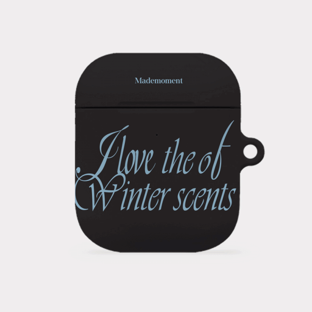 love the scents lettering design [hard airpods case series]
