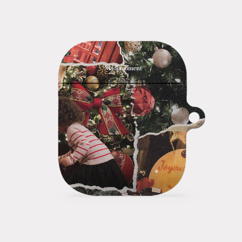 collage shiny holiday design [hard airpods case series]