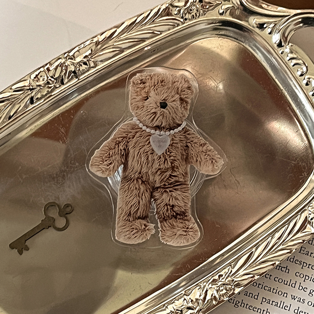 teddy souvenir pendant design [acrylic tok]