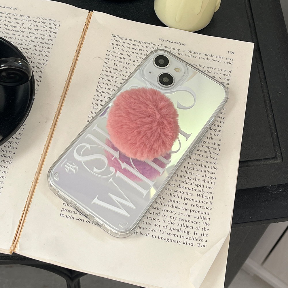scents of winter design [glossy mirror phone case]