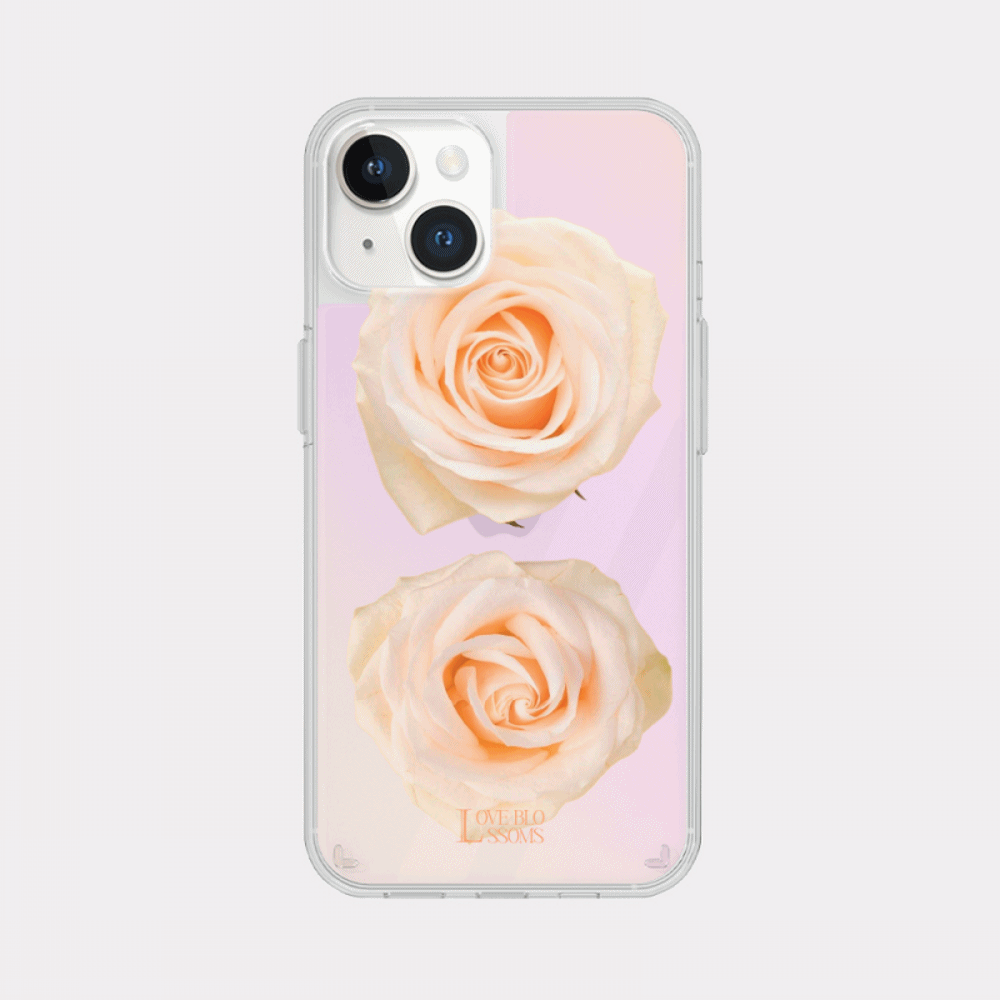 love blossoms design [glossy mirror phone case]