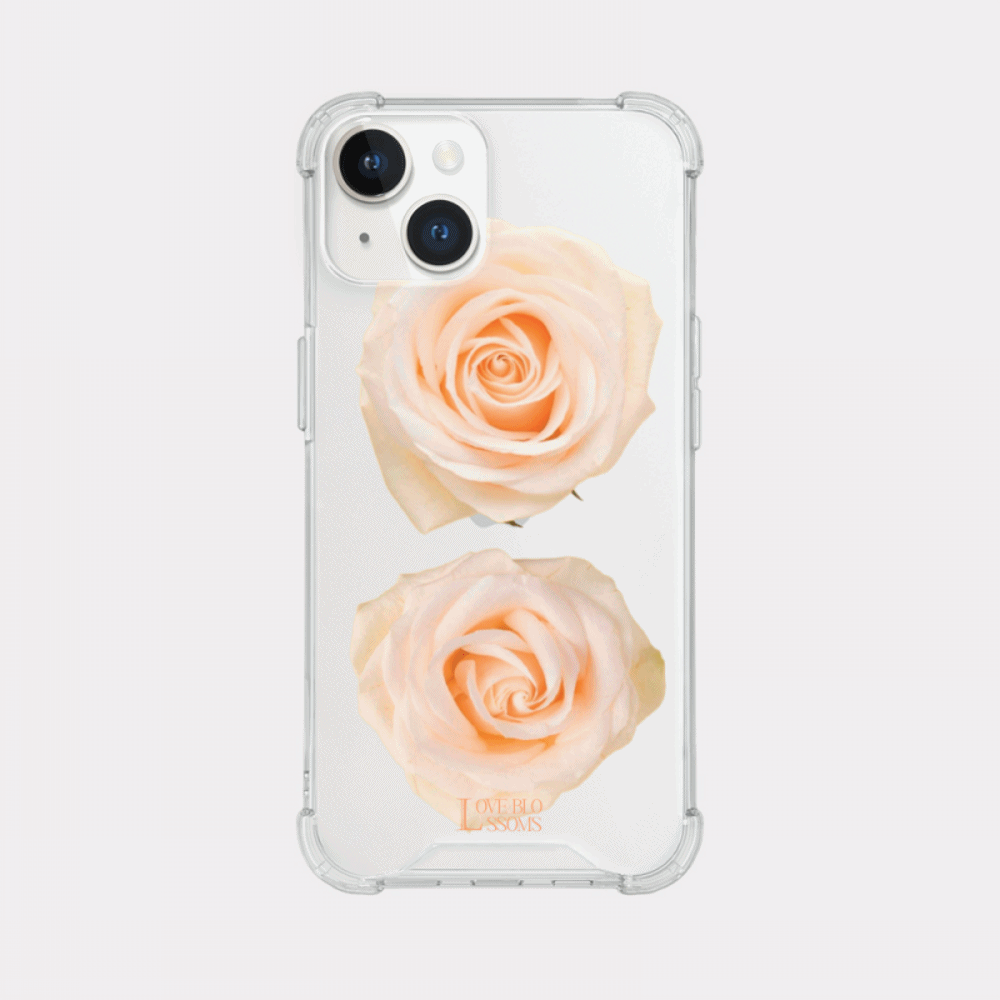 love blossoms design [tank clear hard phone case]