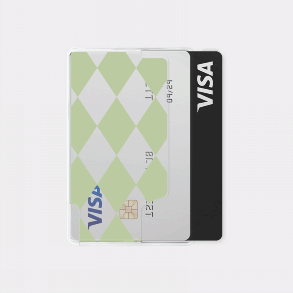 coloring green design [Magsafe card holder]