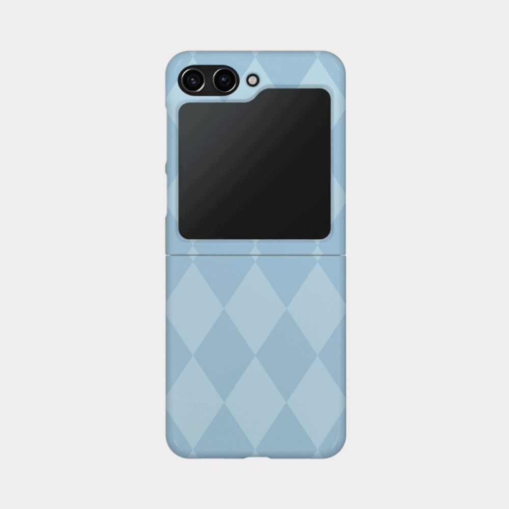 coloring blue design [zflip hard phone case]