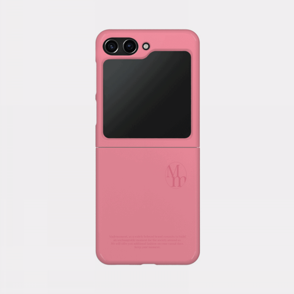 [mm] blossom muji design [zflip hard phone case]