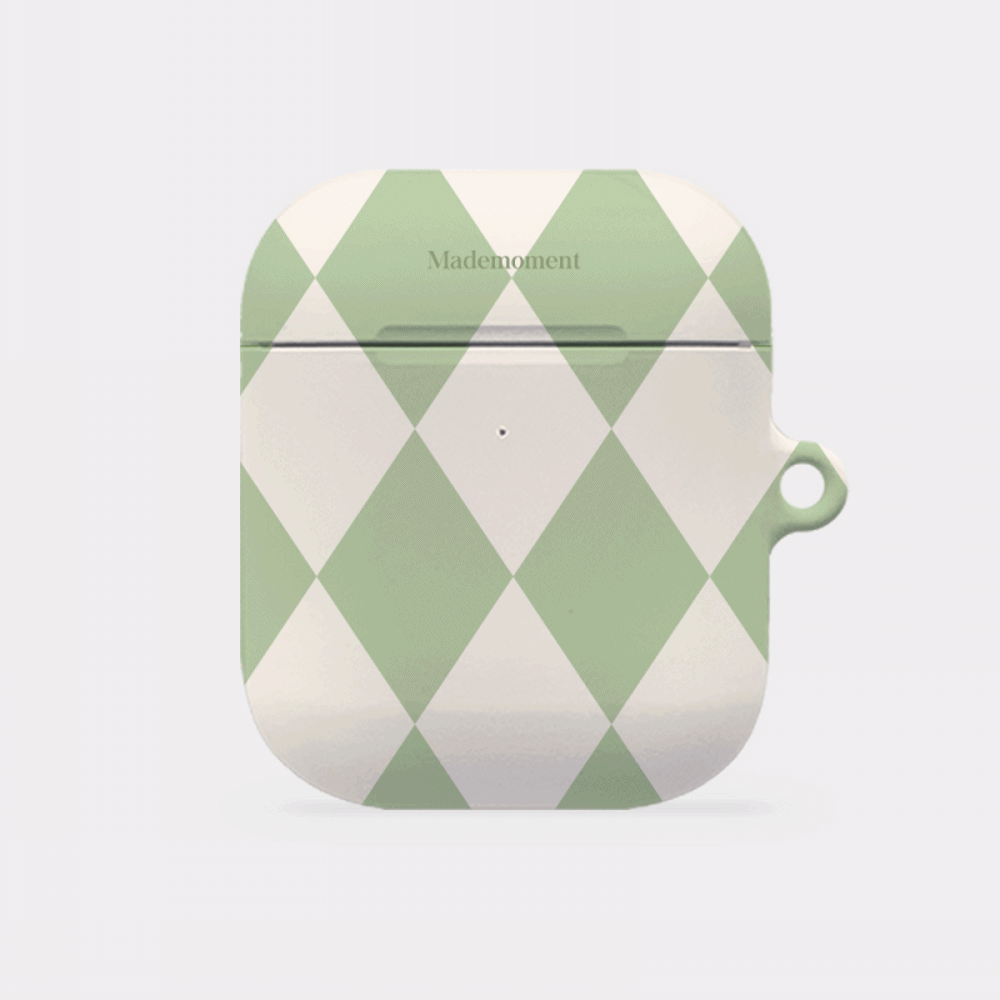 coloring green design [hard airpods case series]