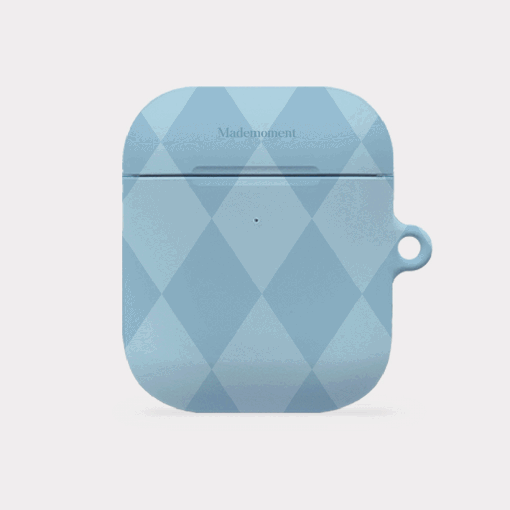 coloring blue design [hard airpods case series]
