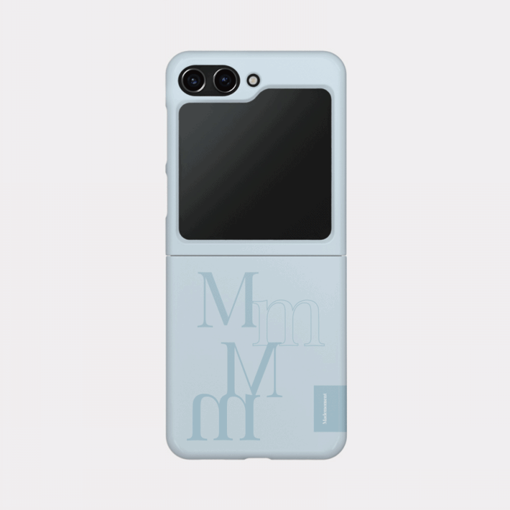 [mm] two tone design [zflip hard phone case]