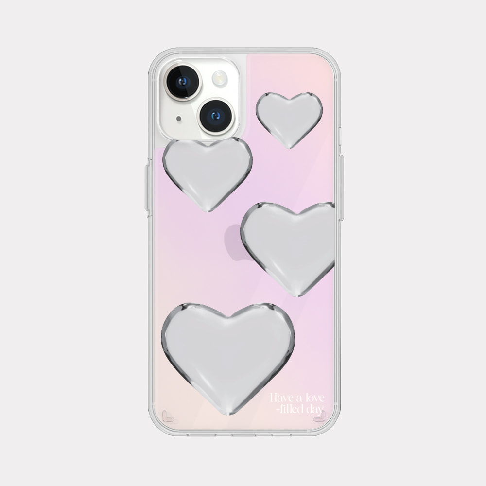 love filled day design [glossy mirror phone case]