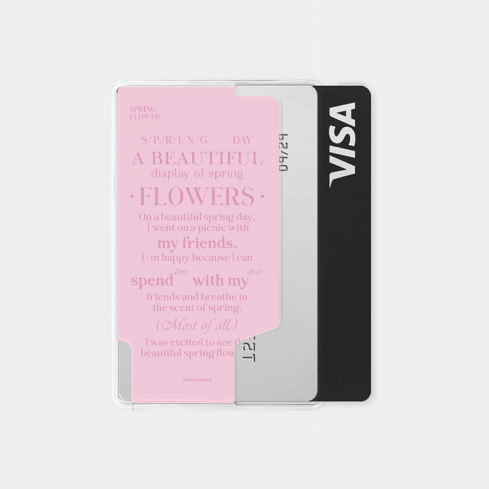 spring of love design [Magsafe card holder]