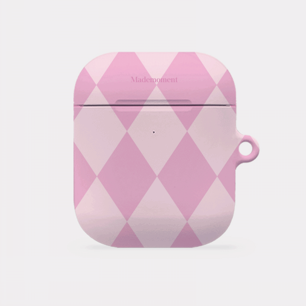 coloring pink design [hard airpods case series]