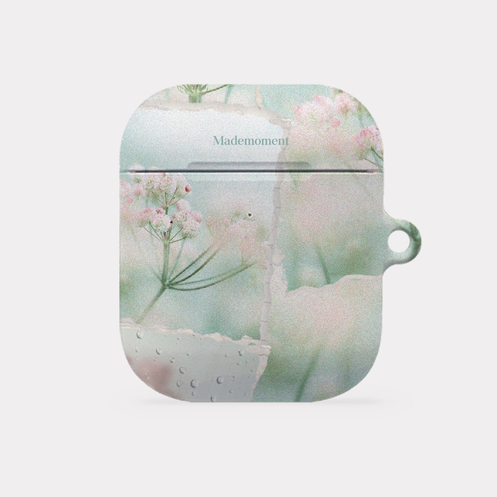 dreamy floral collage design [hard airpods case series]
