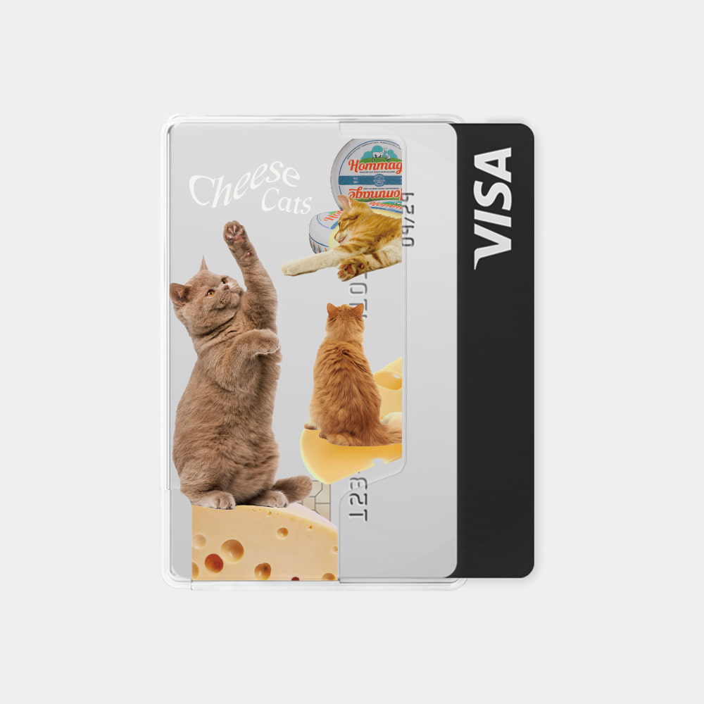 cheese cat design [Magsafe card holder]