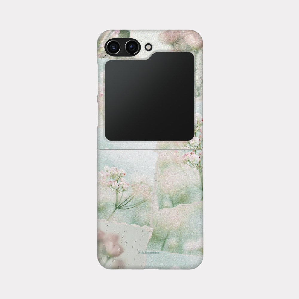 dreamy floral collage design [zflip hard phone case]