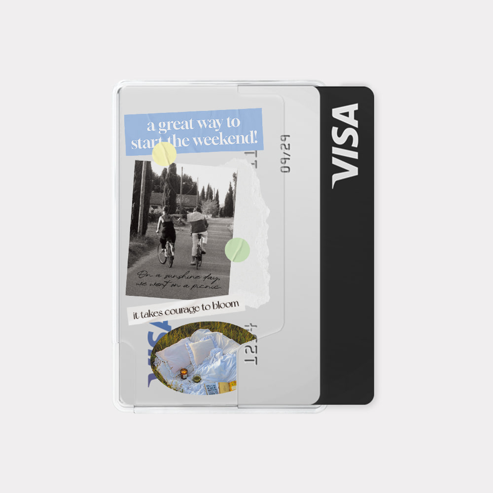spring moments sticker design [Magsafe card holder]
