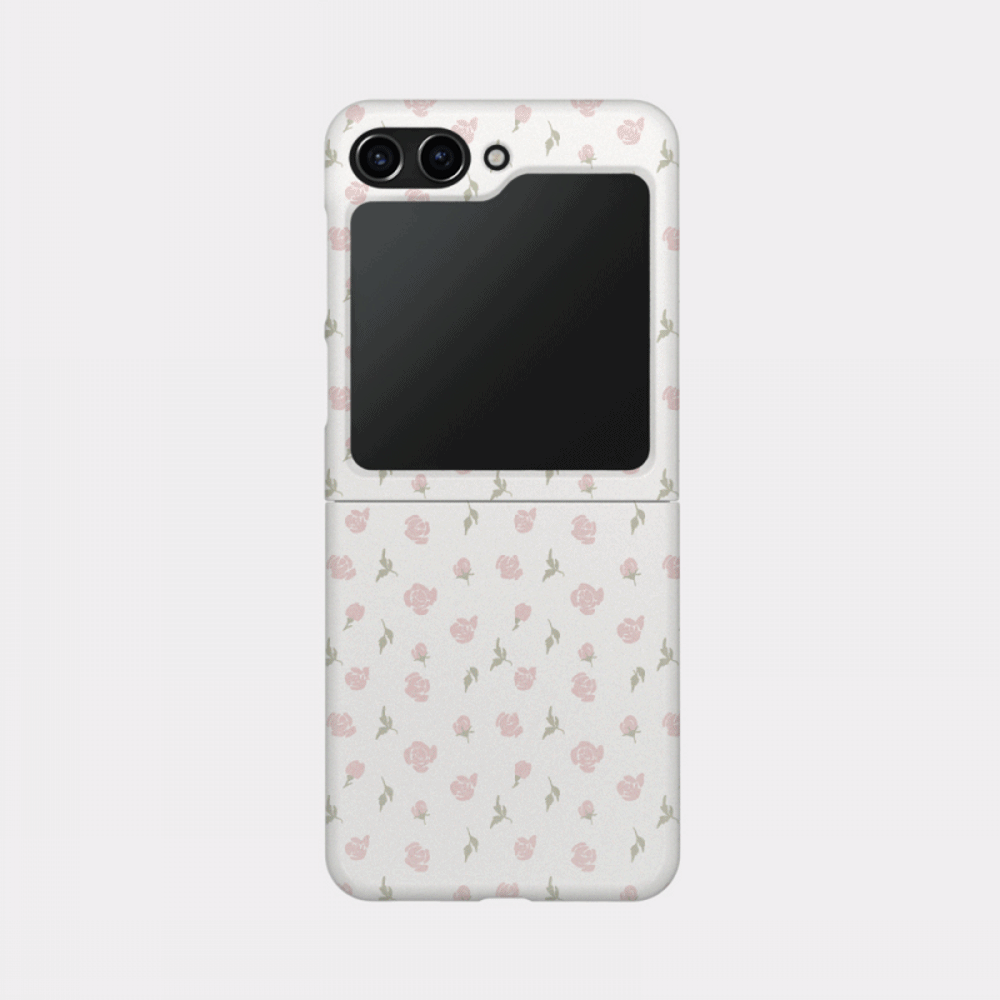 merry rose vintage design [zflip hard phone case]