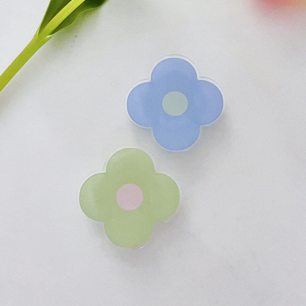 flower drops design [acrylic tok]